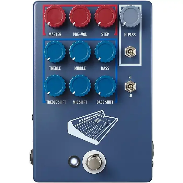 JHS Pedals Colour Box V2 10-Year Anniversary Colorway Preamp Pedal Blue Guitar Center