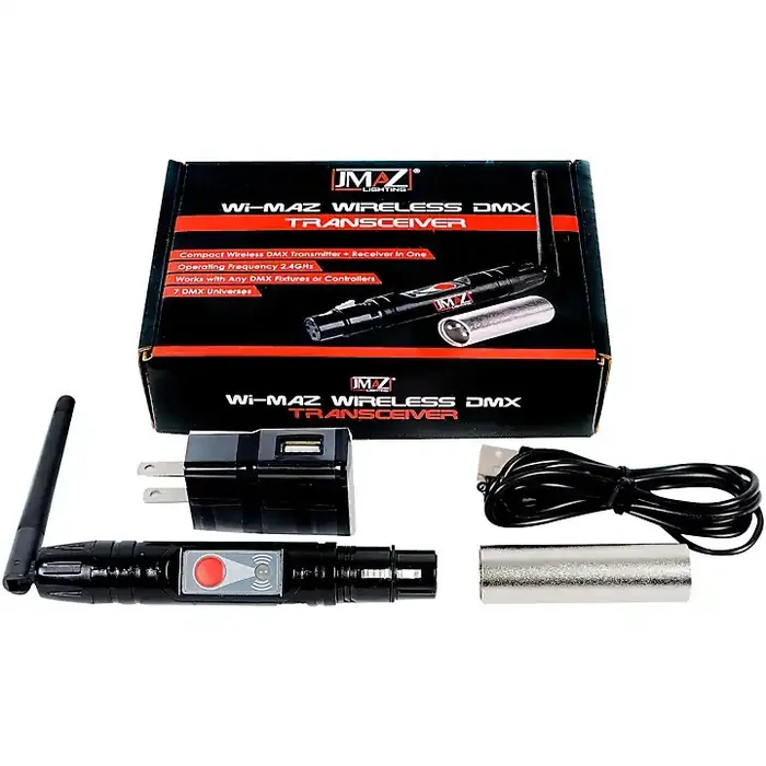 JMAZ Lighting Wi-MAZ Wireless DMX Transceiver Guitar Center