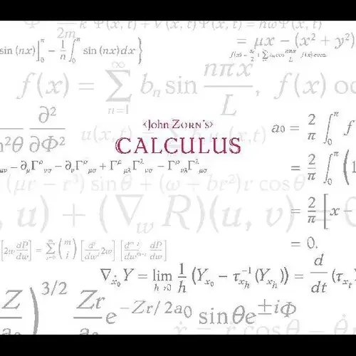 John Zorn Calculus – COMPACT DISCS