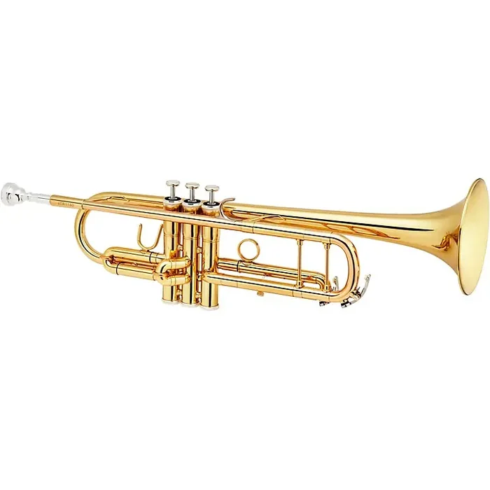 Jupiter JTR1150 Performance Series Intermediate Bb Trumpet with Reverse Leadpipe Lacquer Yellow Brass Bell Guitar Center