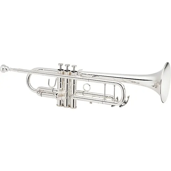 Jupiter JTR1150 Performance Series Intermediate Bb Trumpet with Reverse Leadpipe Silver plated Yellow Brass Bell Guitar Center
