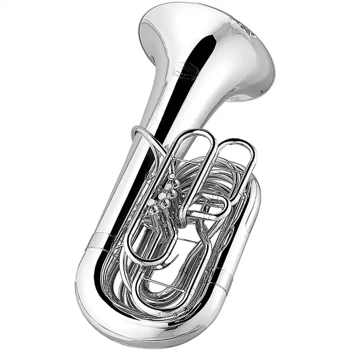 Jupiter JTU1110 Performance Concert Series 4-Valve BBb Tuba Silver Guitar Center
