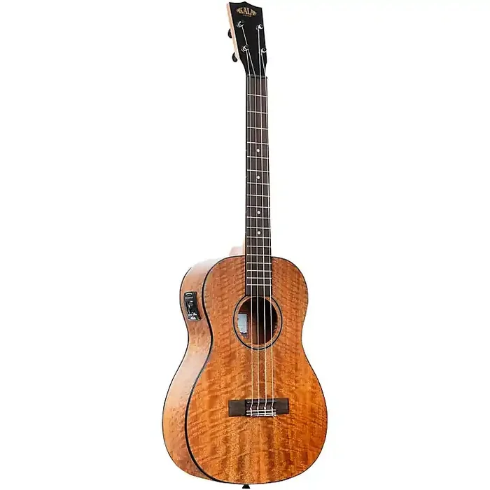 Kala Curly Mango Baritone Acoustic-Electric Ukulele Guitar Center