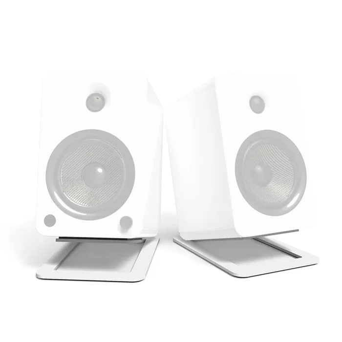 Kanto S6 Angled Desktop Speaker Stands Pair (White)