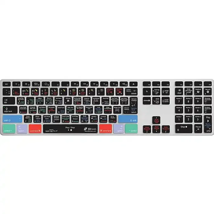KB Covers Logic Pro 9 Keyboard Cover for Apple Ultra-Thin Keyboard with Num Pad Guitar Center
