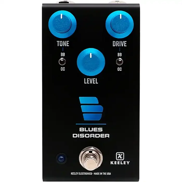 Keeley Blues Disorder Overdrive & Distortion Effects Pedal Black/Blue Guitar Center