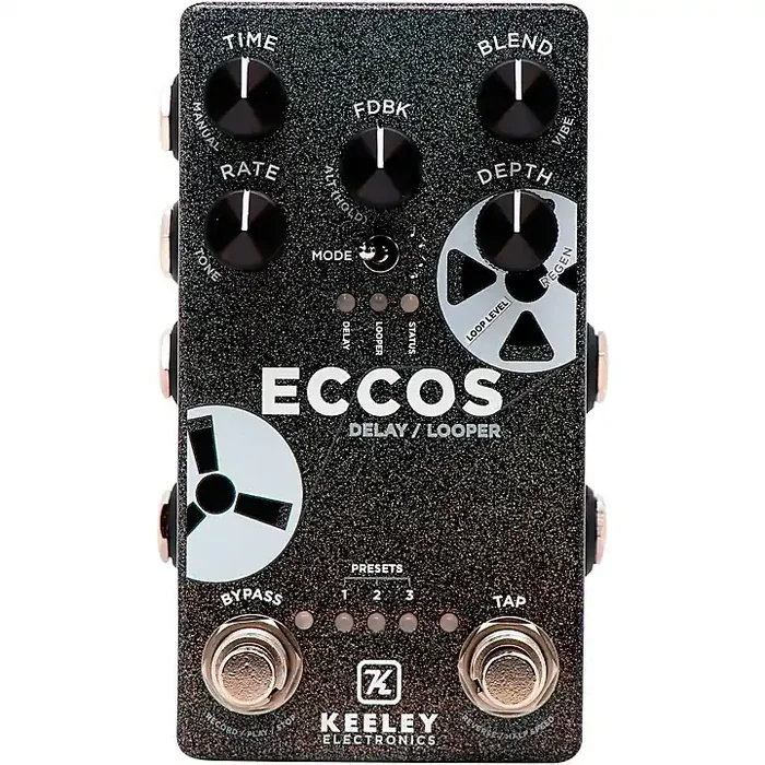 Keeley ECCOS Delay/Looper Effects Pedal Cosmos Guitar Center