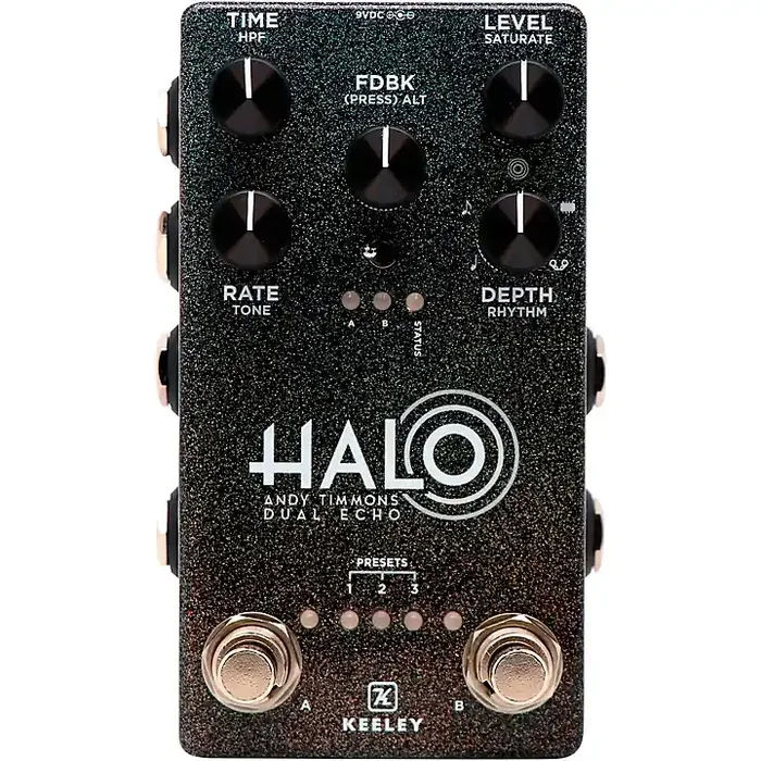 Keeley HALO Andy Timmons Dual Echo Signature Effects Pedal Cosmos Guitar Center