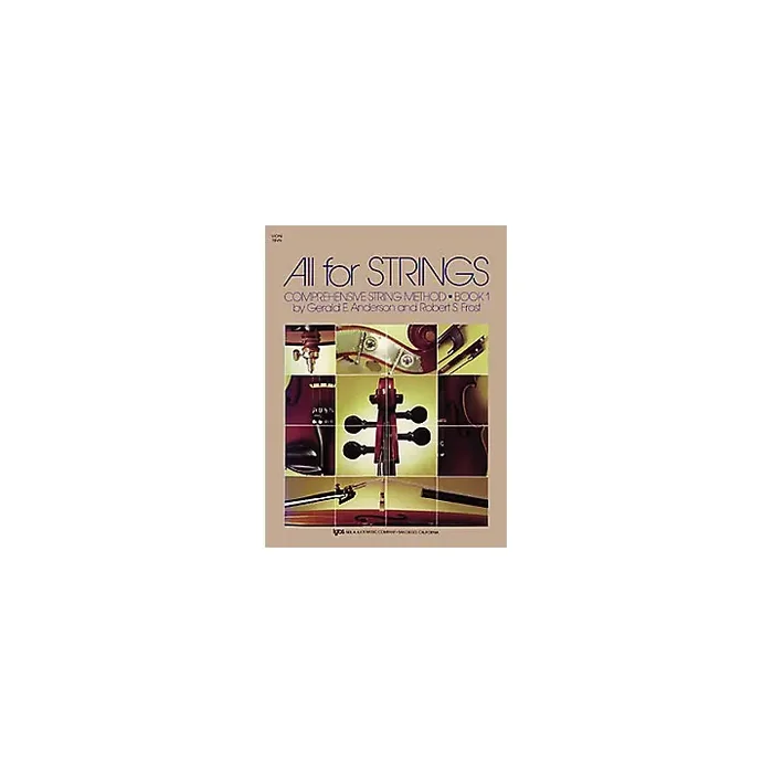 KJOS All for Strings Book 1 Violin Guitar Center
