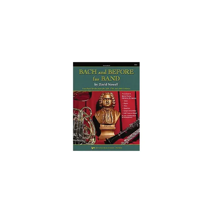 KJOS Bach And Before for Band Trombone/Bar Bc/Bassoon Guitar Center
