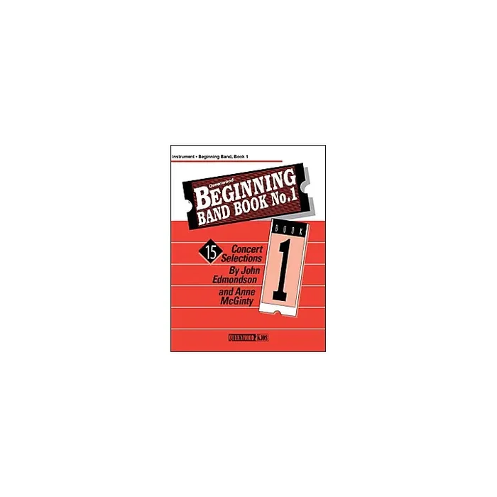 KJOS Beginning Band Book 1 Clarinet 2 /Edmondson /Queenwood Guitar Center
