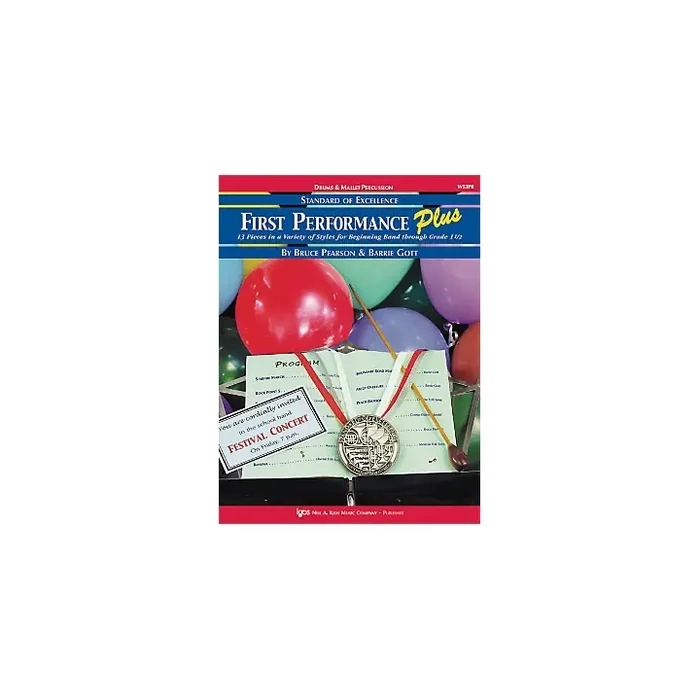 KJOS First Performance Plus Drums & Mallet Percussion Book Guitar Center