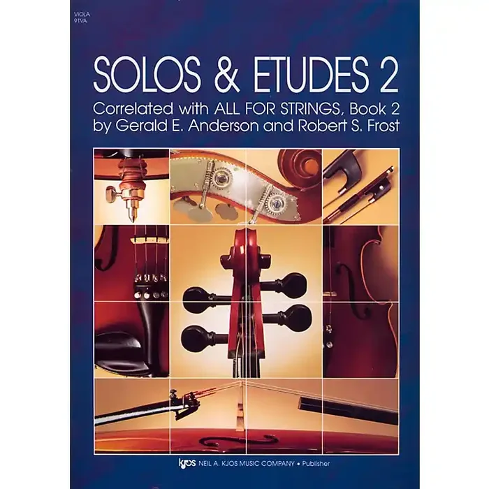 KJOS Solos And Etudes-BOOK 2/VIOLA Guitar Center
