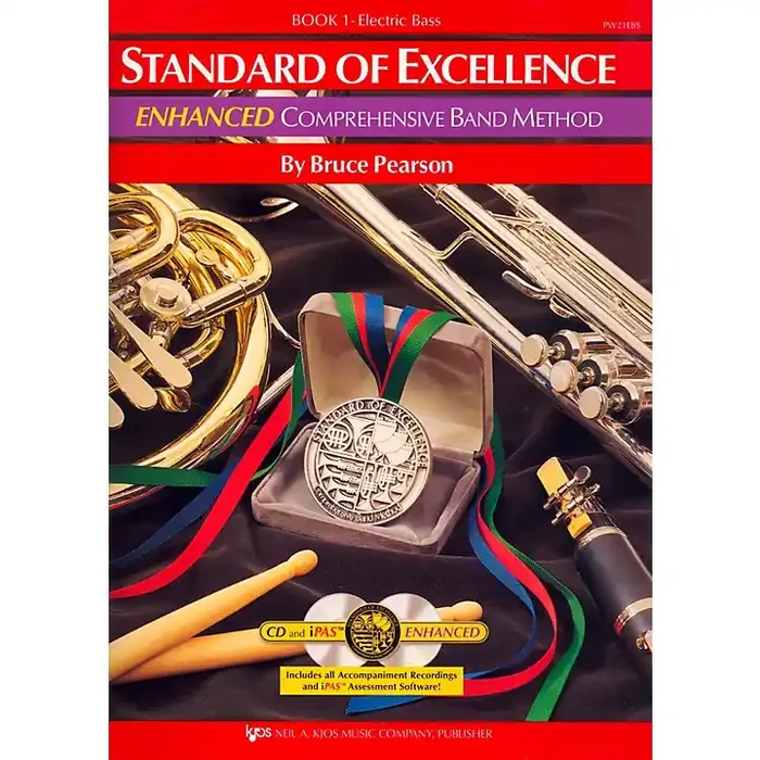 KJOS Standard Of Excellence Book 1 Enhanced Electric Bass Guitar Center