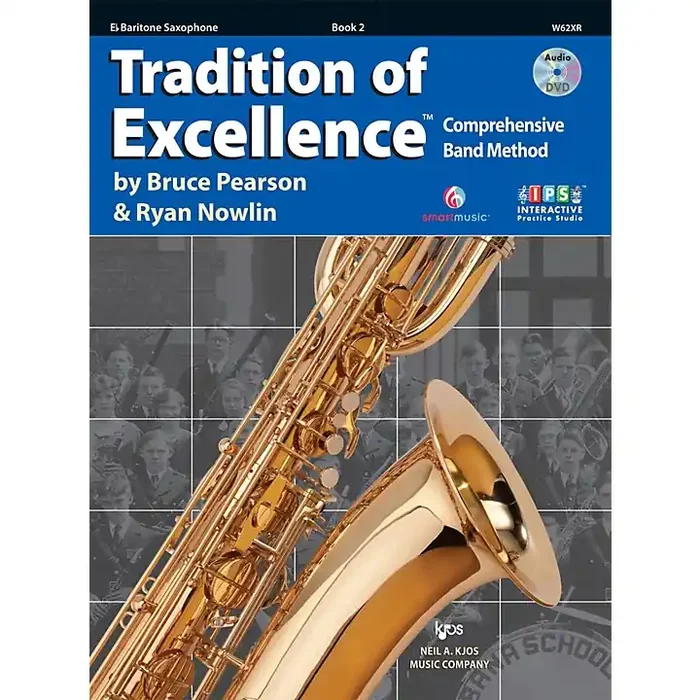 KJOS Tradition Of Excellence Book 2 for Bari Sax Guitar Center