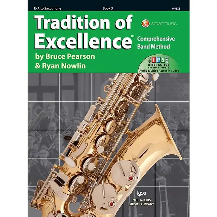 KJOS Tradition of Excellence Book 3 Alto sax Guitar Center