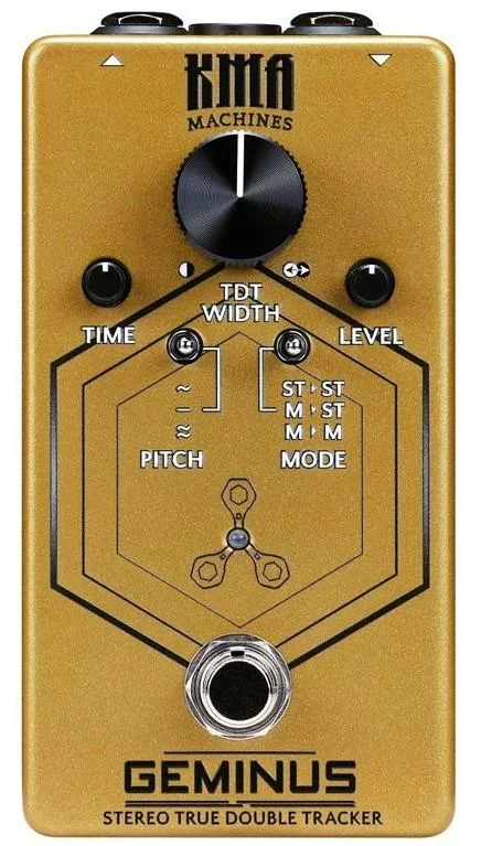 KMA Machines Geminus Stereo True Double Tracker Pedal – Andertons Music Co