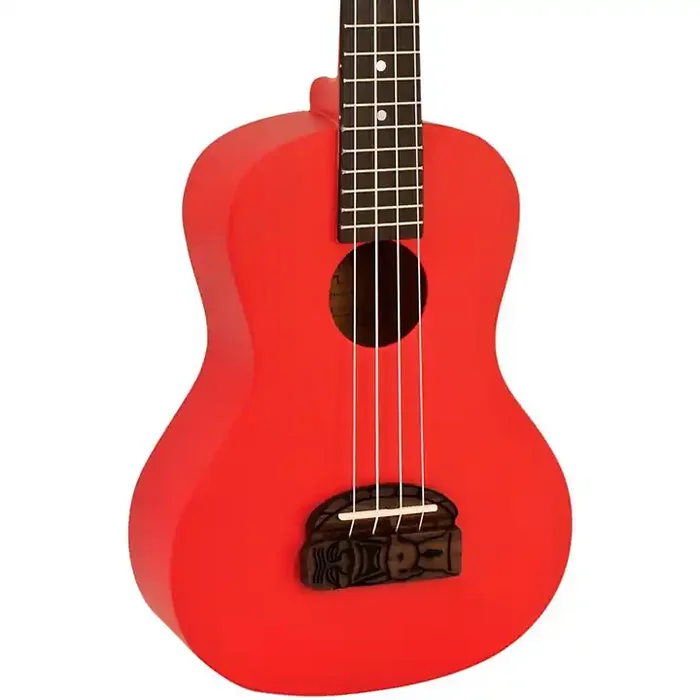 Kohala Tiki Concert Ukulele Red Guitar Center