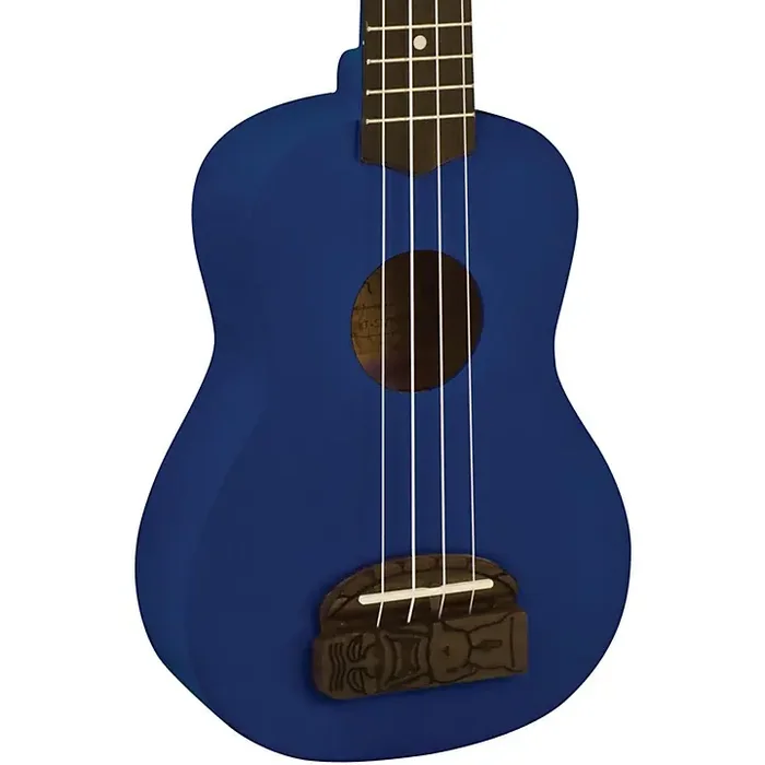 Kohala Tiki Soprano Ukulele Ocean Blue Guitar Center