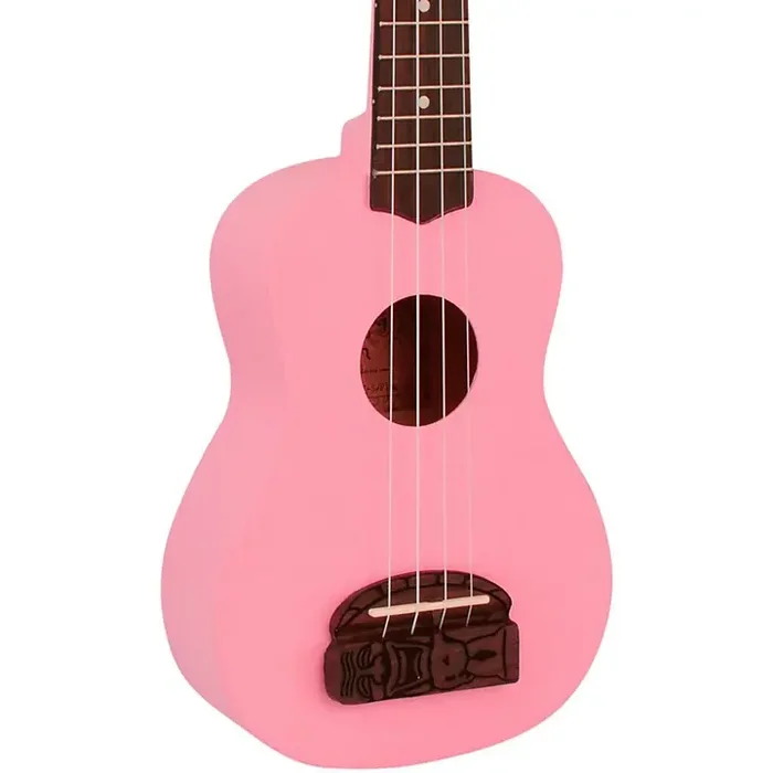 Kohala Tiki Soprano Ukulele Pink Guitar Center