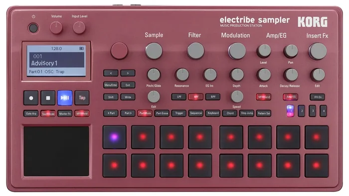 Korg Electribe 2 Sampler / Music Production Station – Red