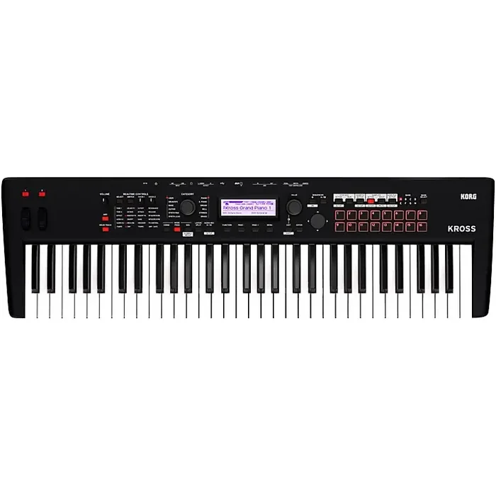 KORG KROSS 2 61-Key Synthesizer Workstation Black Guitar Center