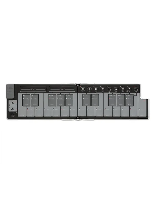 Korg nanoKEY Fold Foldable MIDI Keyboard – White