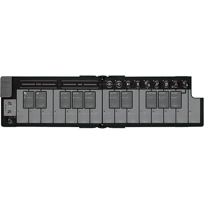 KORG nanoKEY Fold Foldable MIDI keyboard Alpine Green Guitar Center