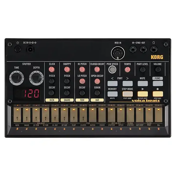 KORG volca beats Analog Drum Machine Guitar Center