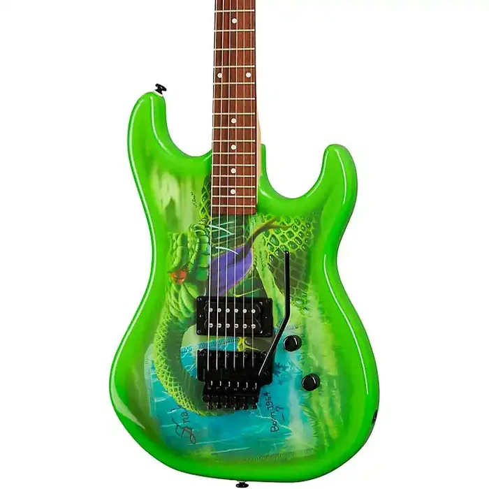 Kramer Snake Sabo Baretta Outfit Electric Guitar Green Guitar Center