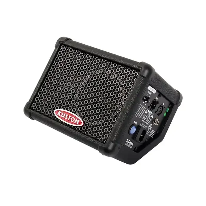 Kustom PA KPM4 50W 4″ 2-Way Compact Powered Monitor Guitar Center