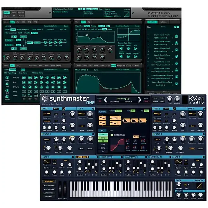 KV331 Audio SynthMaster 1+2 Bundle Guitar Center