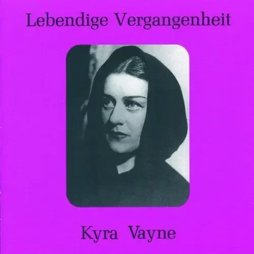 Kyra Vayne Songs & Arias – COMPACT DISCS