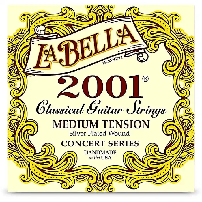 La Bella 2001 Medium Tension Classical Guitar Strings Guitar Center