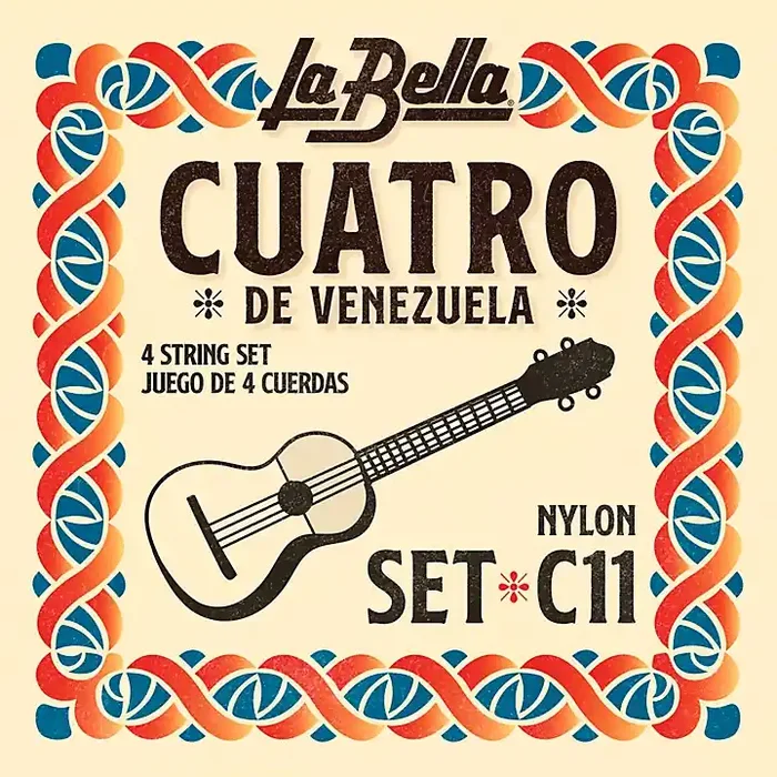 La Bella C11 Cuatro de Venezuela 4-String Set Guitar Center