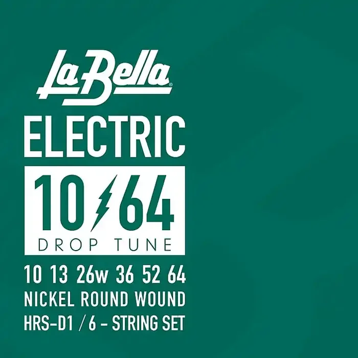 La Bella HRS-D Drop Tune Electric Guitar Strings 10 – 64 Guitar Center