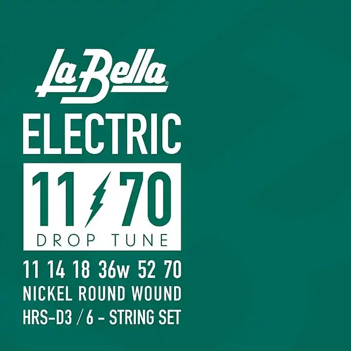 La Bella HRS-D Drop Tune Electric Guitar Strings 11 – 70 Guitar Center