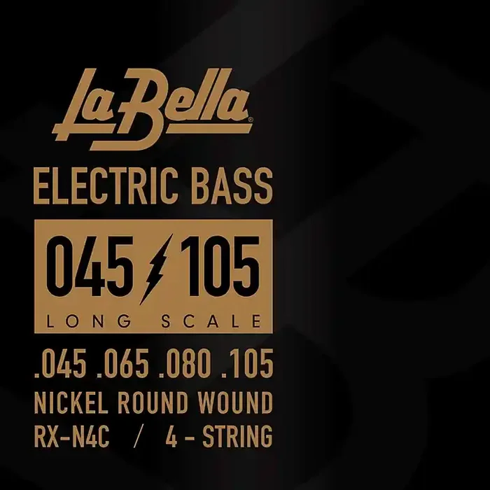 La Bella RX Series Nickel 4-String Electric Bass Strings (45 – 105) Guitar Center