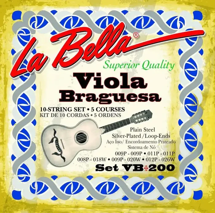 La Bella Viola Braguesa String Set