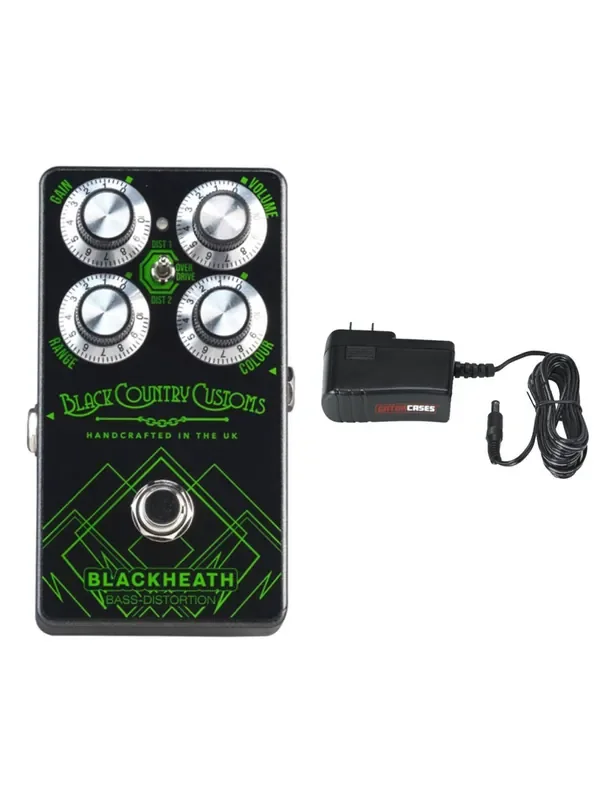 Laney Black Country Customs Blackheath Bass Dist + Gator 9V Power Supply Combo