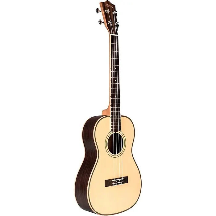 Lanikai SPST-B Solid Spruce Top Morado Back and Side Baritone Ukulele Natural Guitar Center