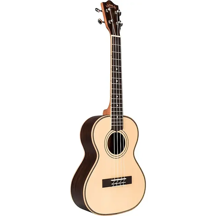 Lanikai SPST-T Solid Spruce Top Morado Back and Side Tenor Ukulele Natural Guitar Center