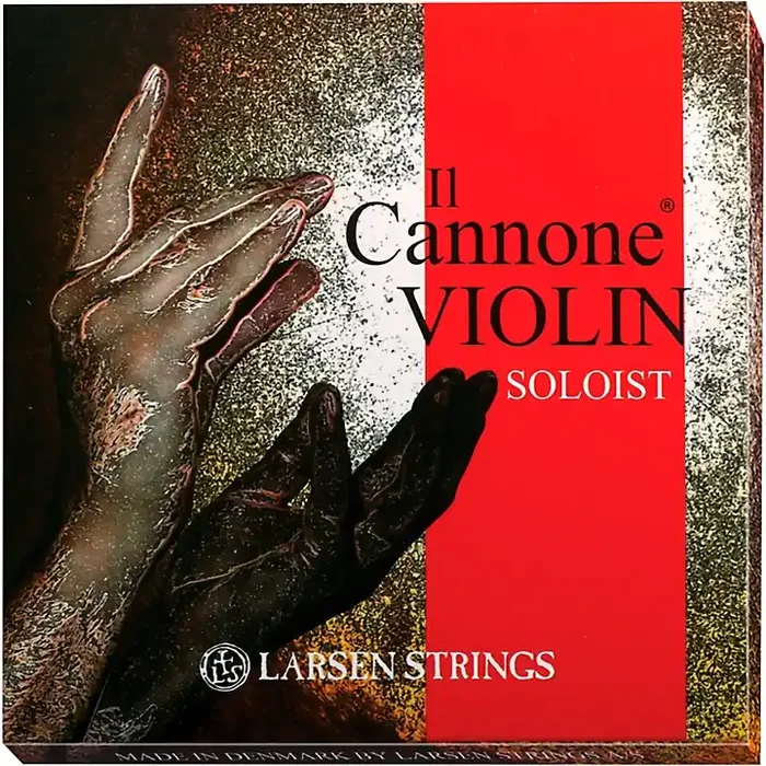 Larsen Strings Il Cannone Soloist Violin String Set 4/4 Size Medium Gauge, Ball End Guitar Center