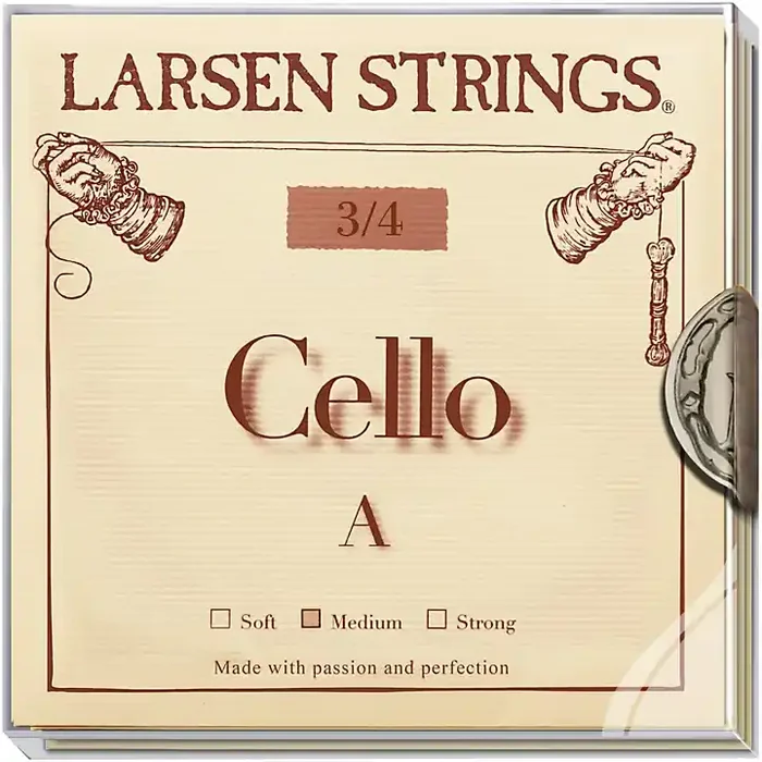 Larsen Strings Original Cello String Set 3/4 Size, Medium Guitar Center