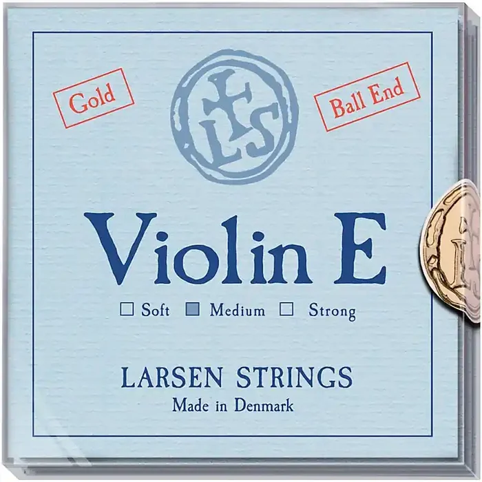 Larsen Strings Original Premium Violin String Set 4/4 Size Medium Gauge, Ball End Guitar Center