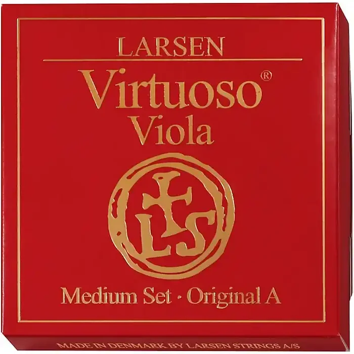 Larsen Strings Virtuoso Viola String Set 15 to 16-1/2 in., Medium Multiple Wound, Ball End Guitar Center