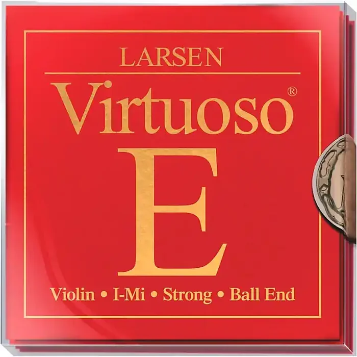 Larsen Strings Virtuoso Violin String Set 4/4 Size Heavy Gauge, Ball End Guitar Center