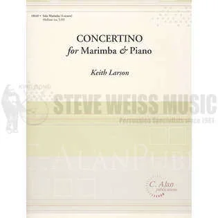 Larson-Concertino for Marimba & Piano (SP)-M/PN (new version)