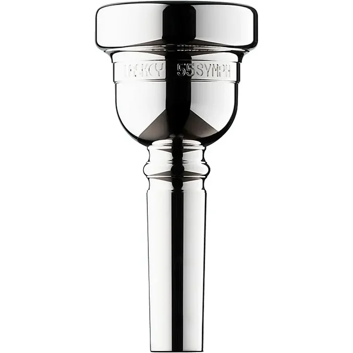 Laskey Alessi Symphony Signature Series Large Shank Trombone Mouthpiece in Silver 55 Guitar Center