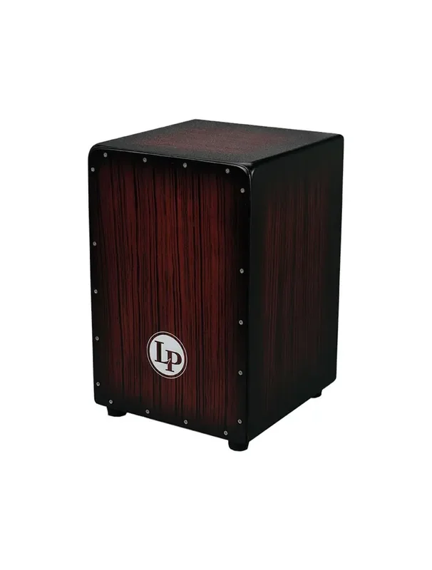 Latin Percussion Aspire Accent Cajon – Dark Wood Streak